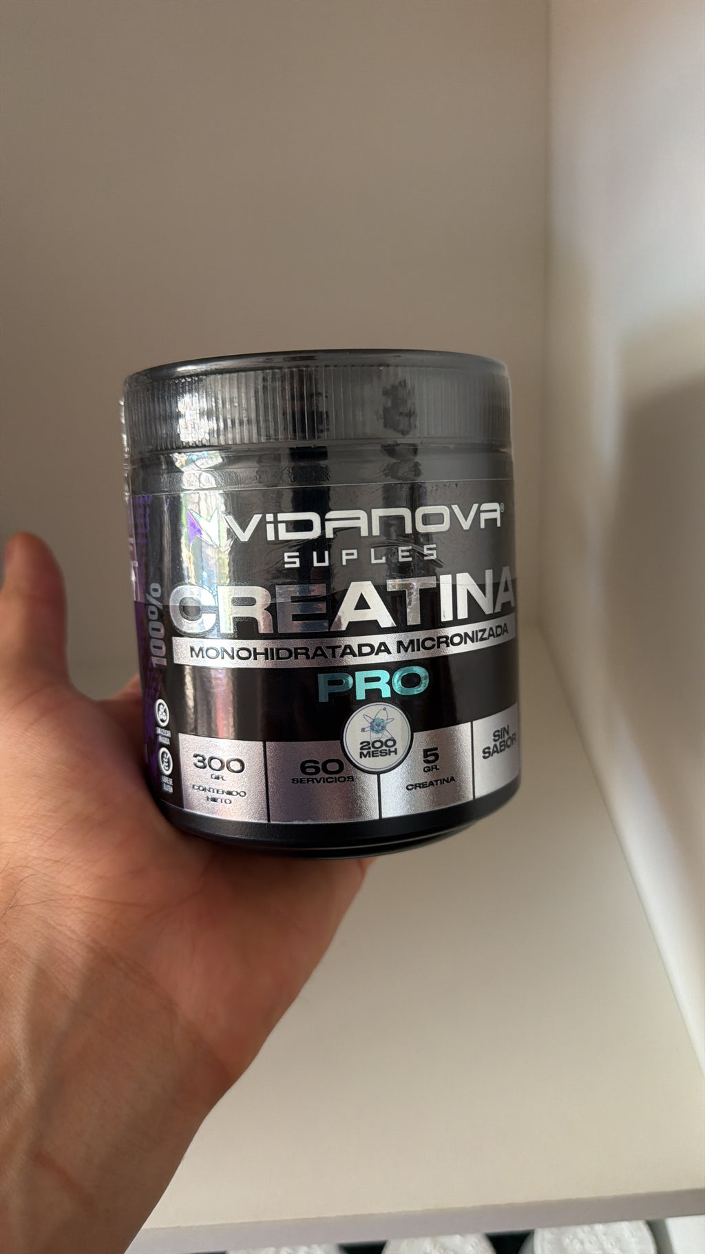 Creatina Monohidratada 300g 200 Mesh