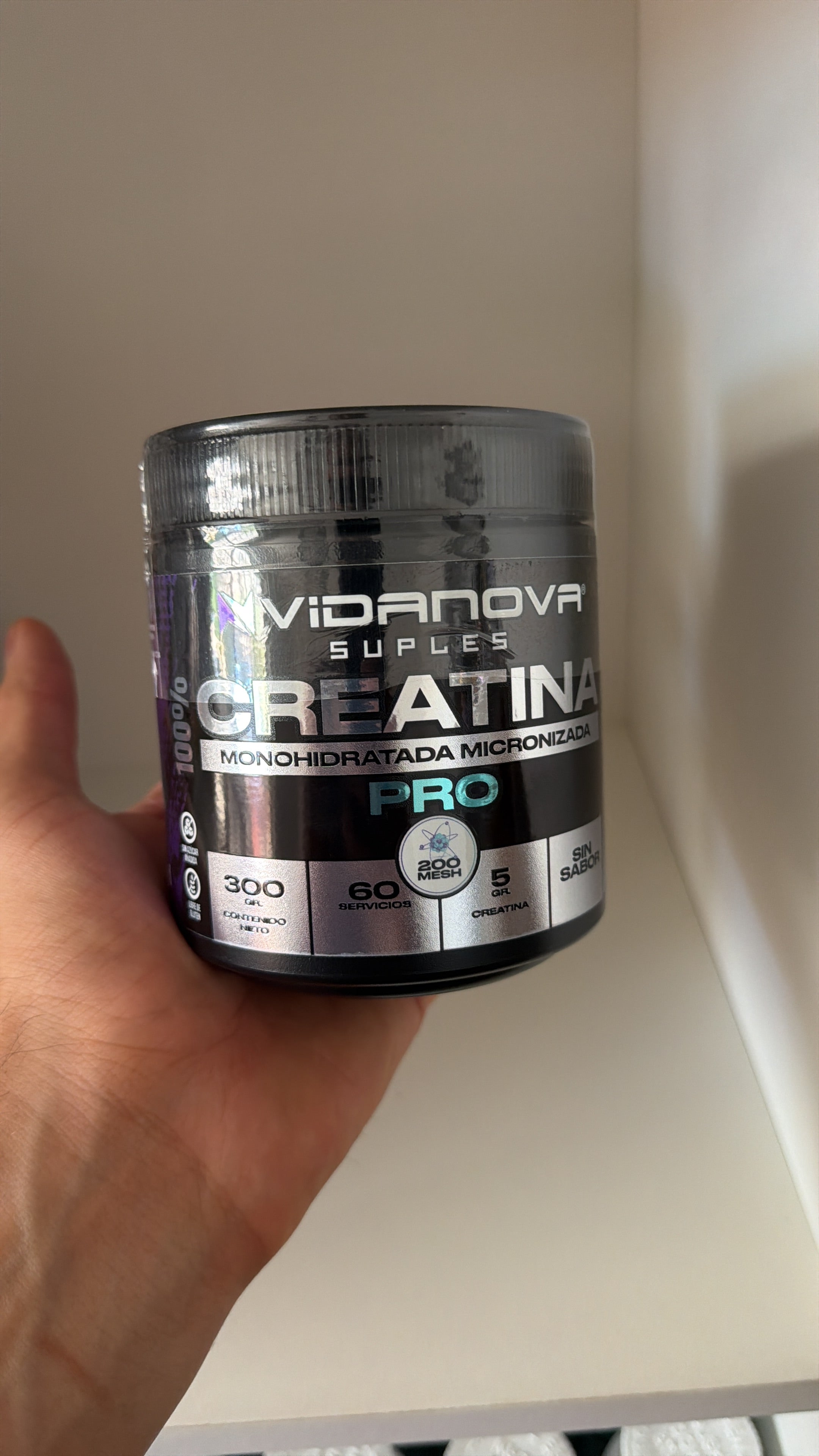Creatina Monohidratada 300g 200 Mesh