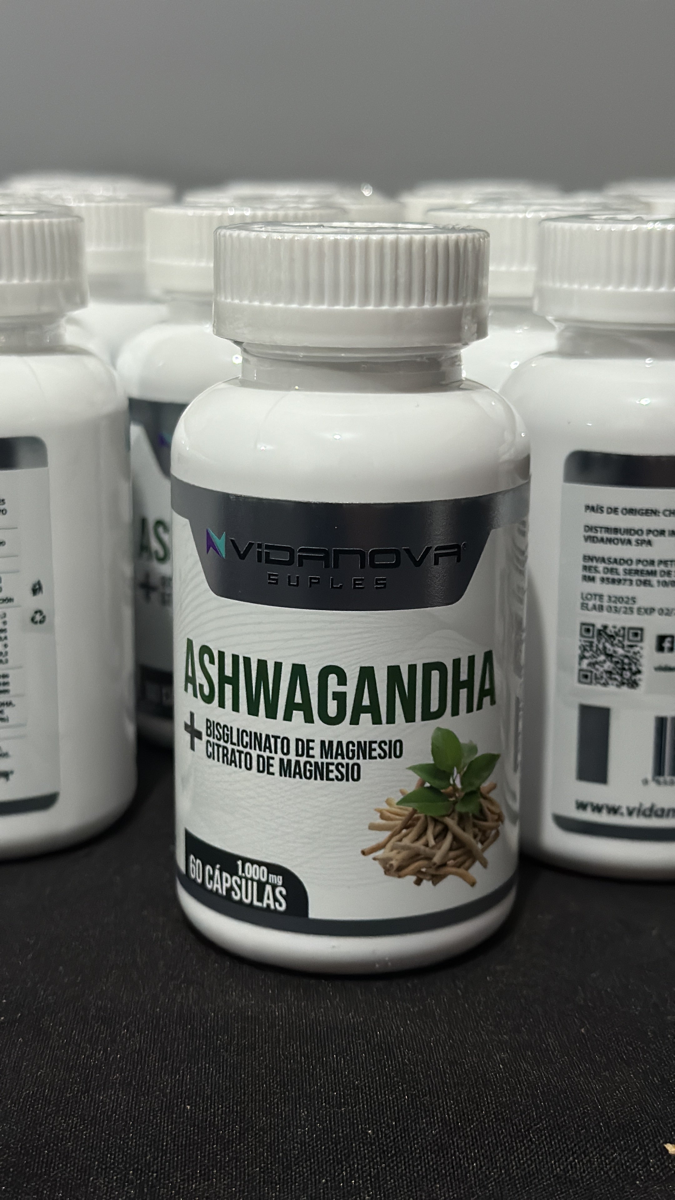 Pack X3 Ashwagandha + Magnesio 1000mg