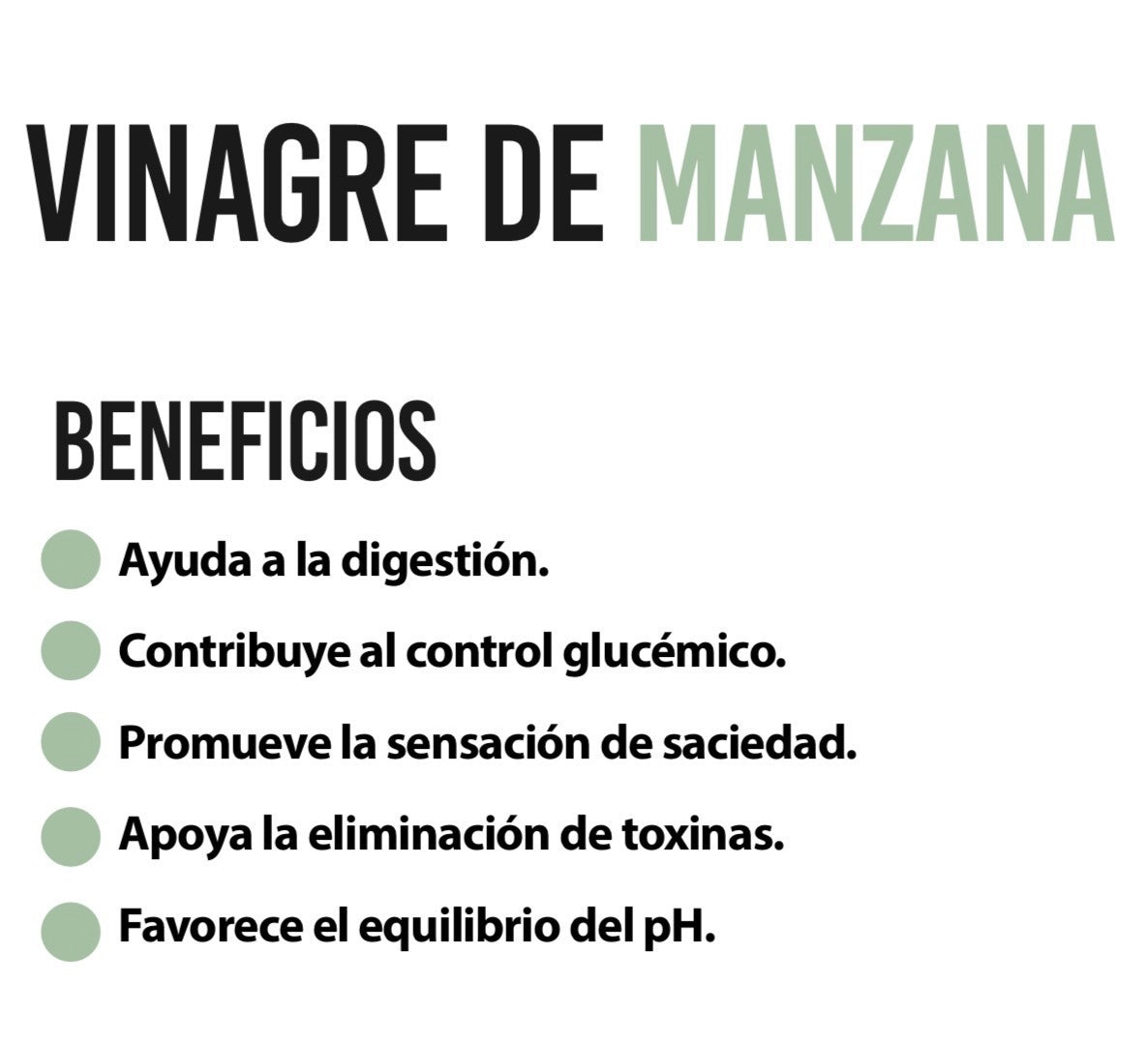 Gomitas Vinagre de Manzana 1000mg