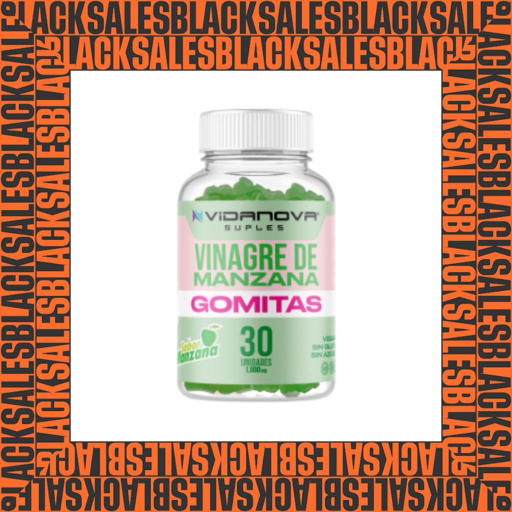 Gomitas Vinagre de Manzana 1000mg