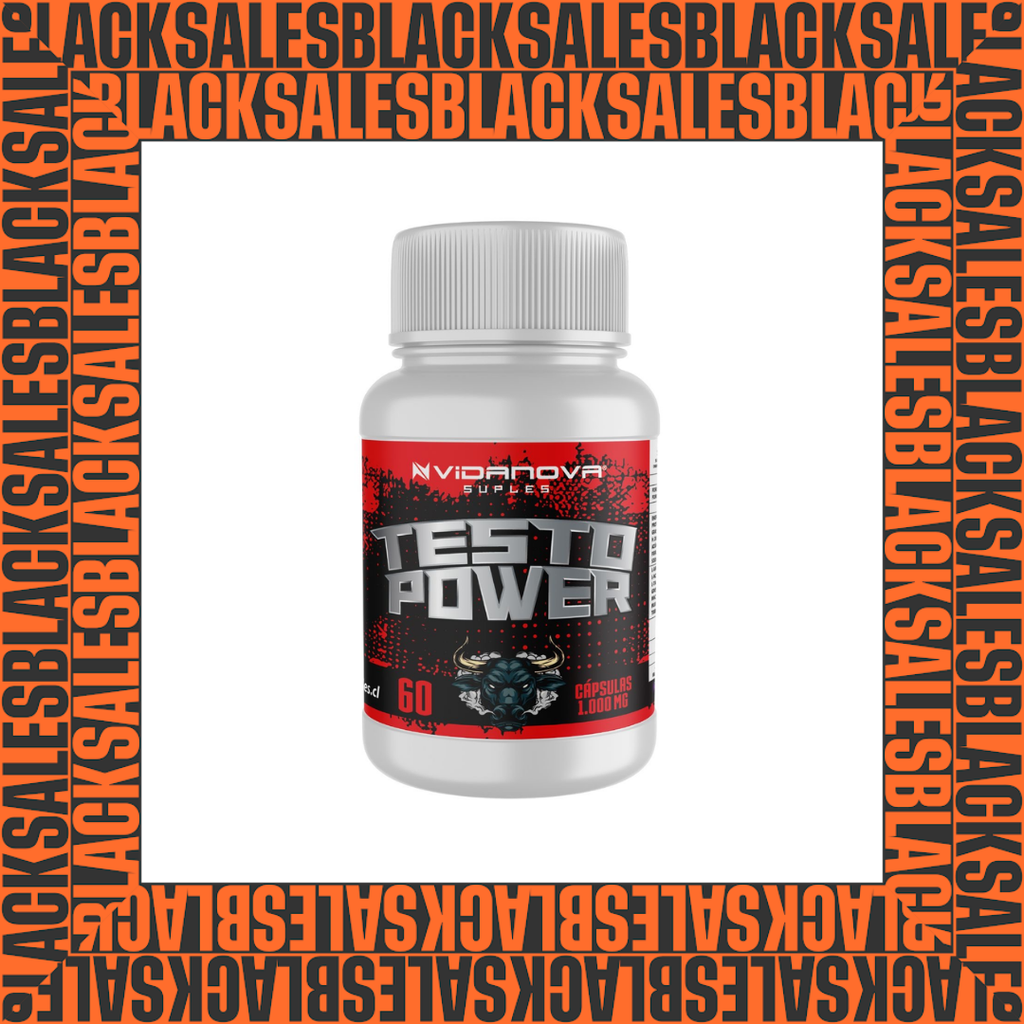 Testo Power 1000mg 60 Caps