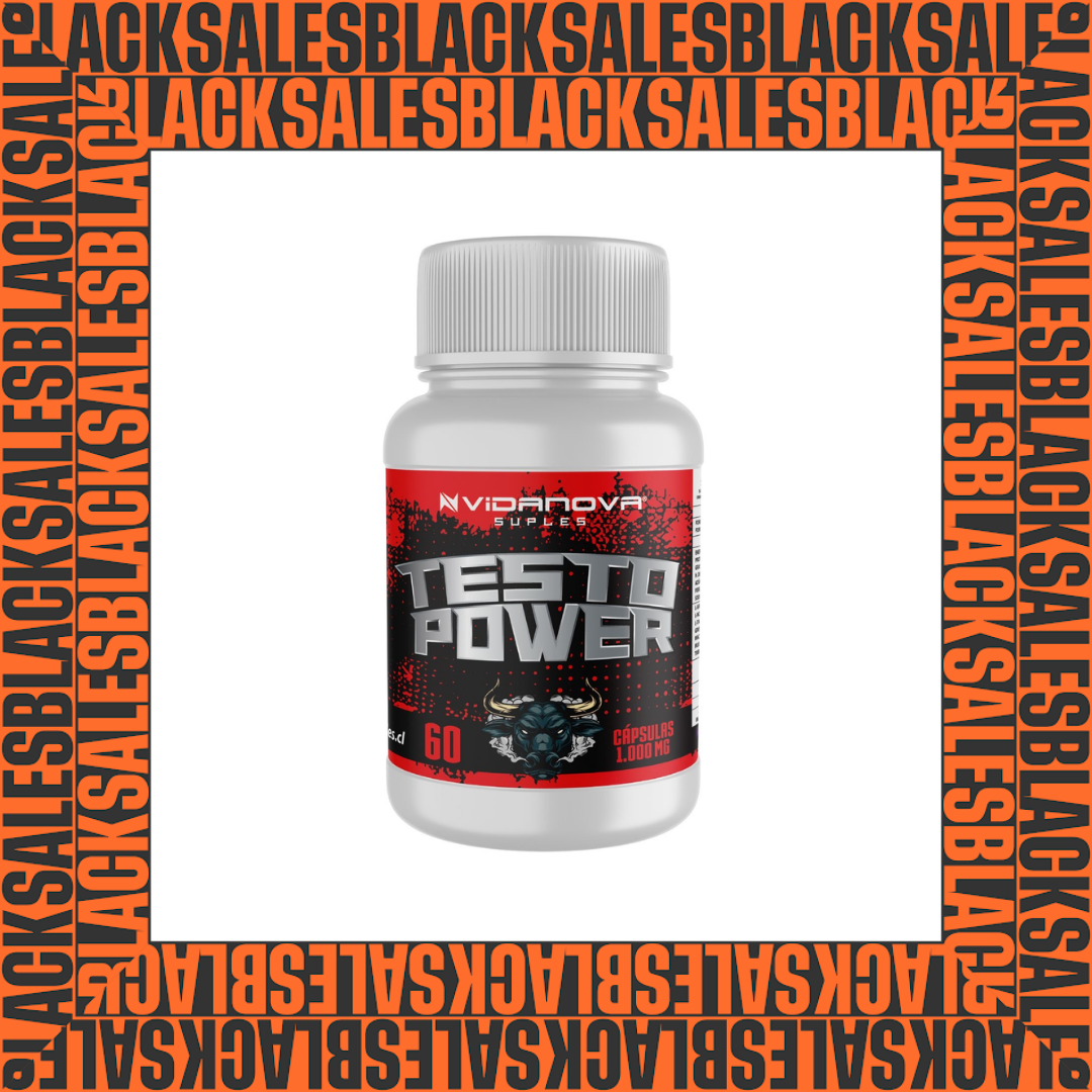 Testo Power 1000mg 60 Caps