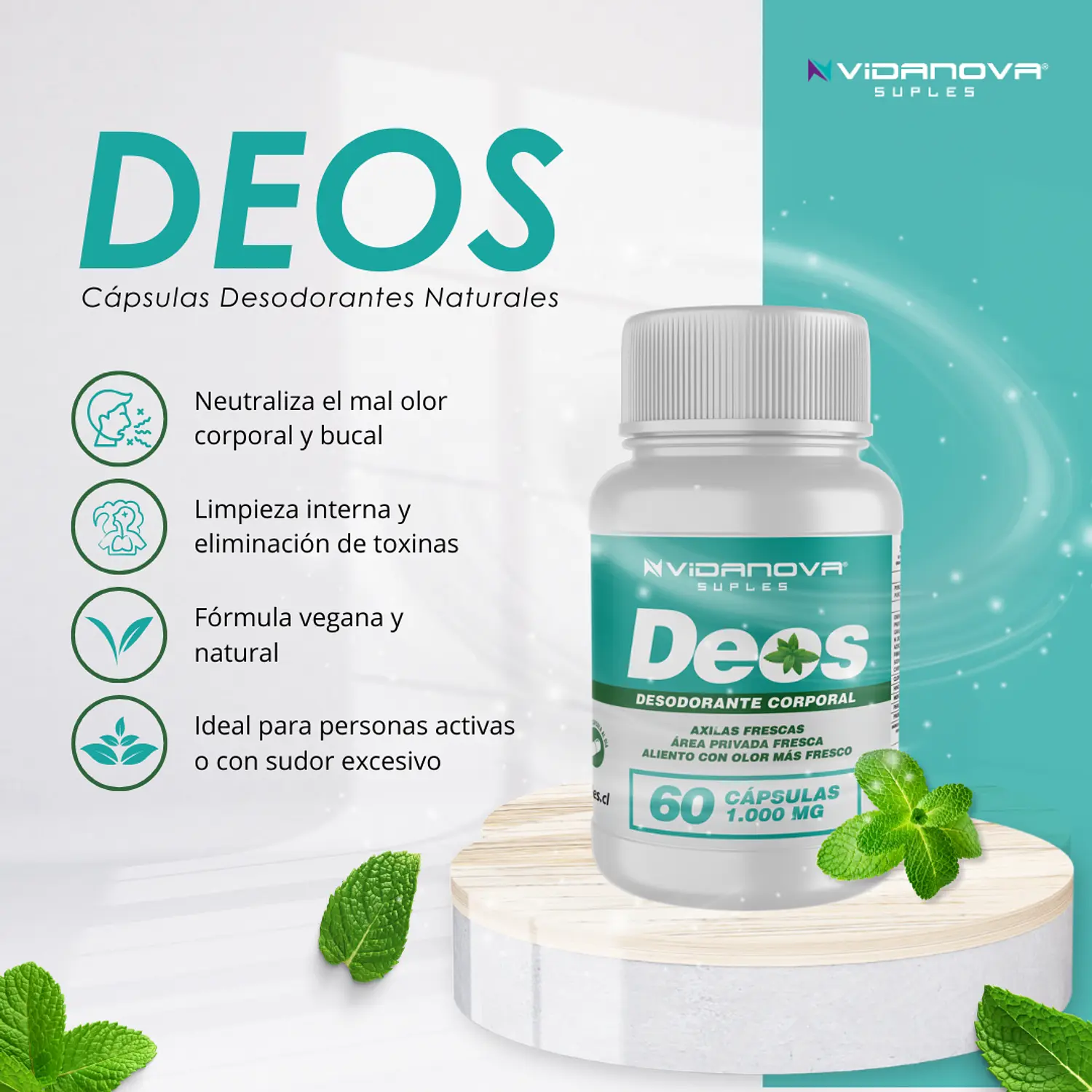 Deos 1000mg 60 Caps