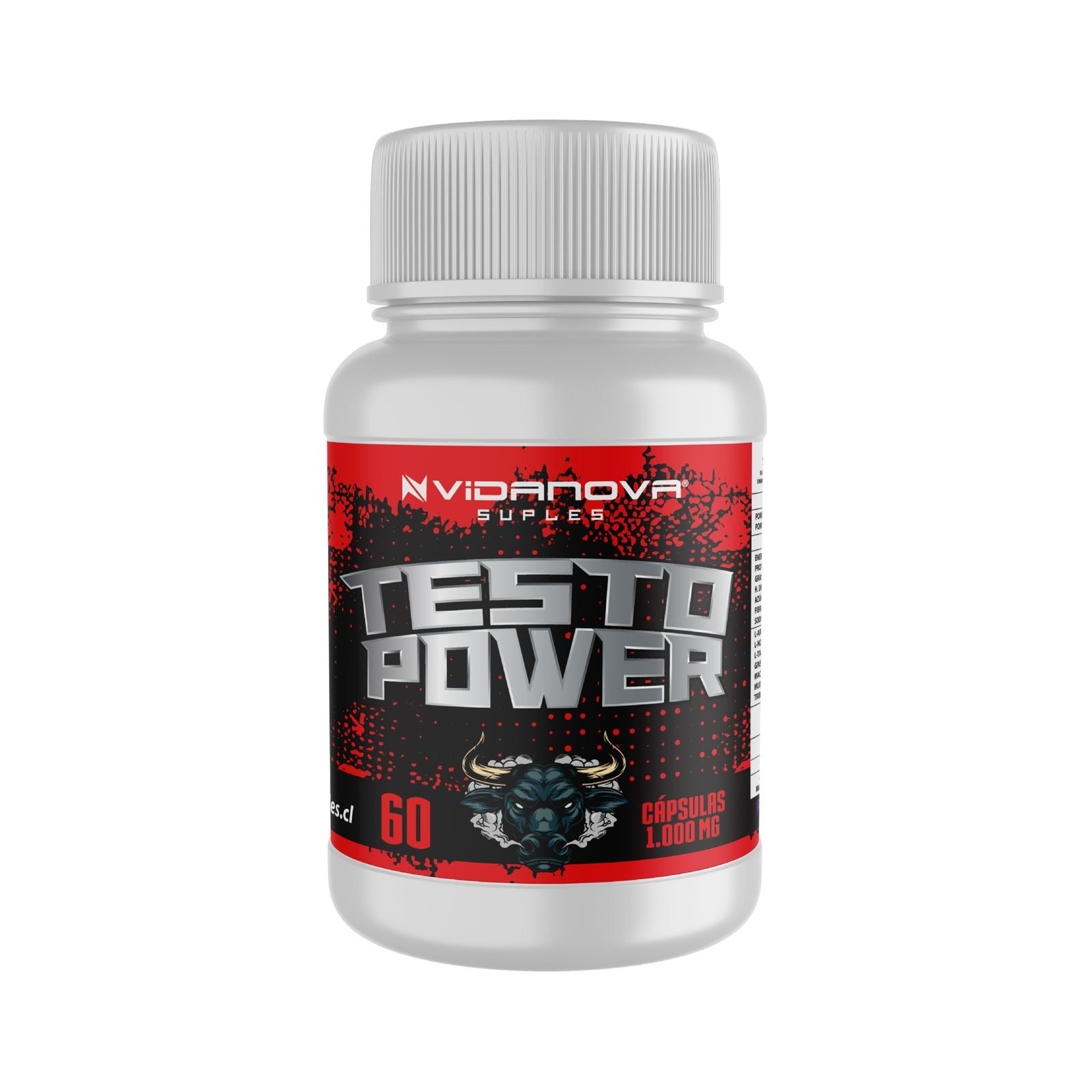 Testo Power 1000mg 60 Caps