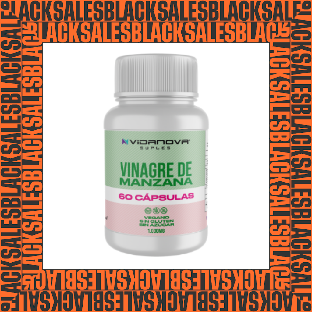 Vinagre de Manzana 60 Caps