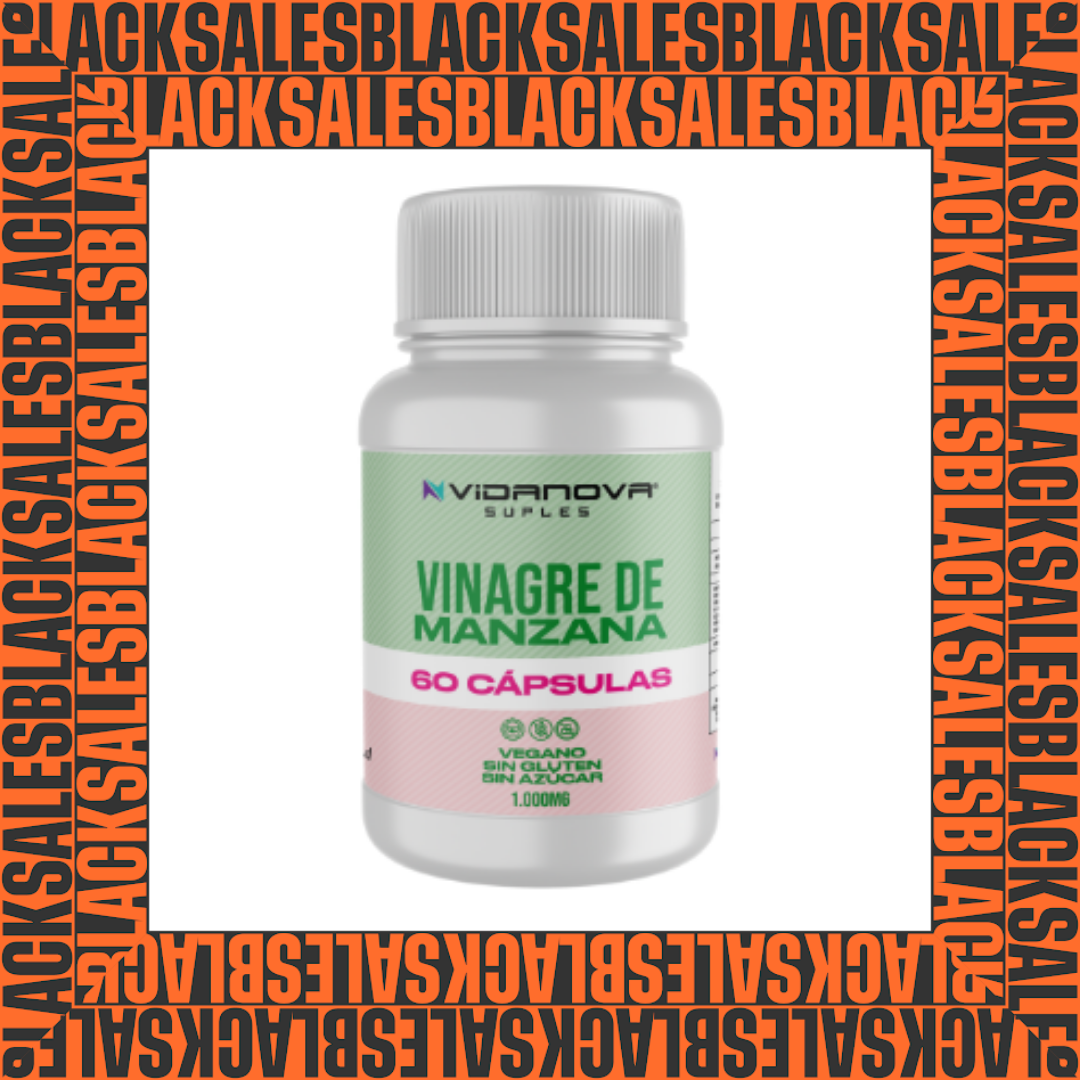 Vinagre de Manzana 60 Caps