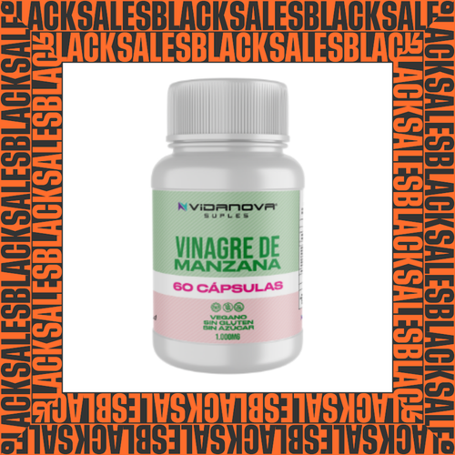 Vinagre de Manzana 60 Caps