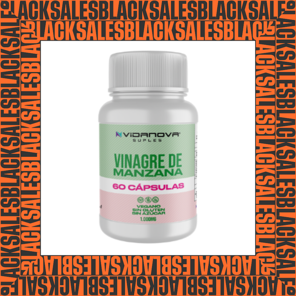 Vinagre de Manzana 60 Caps