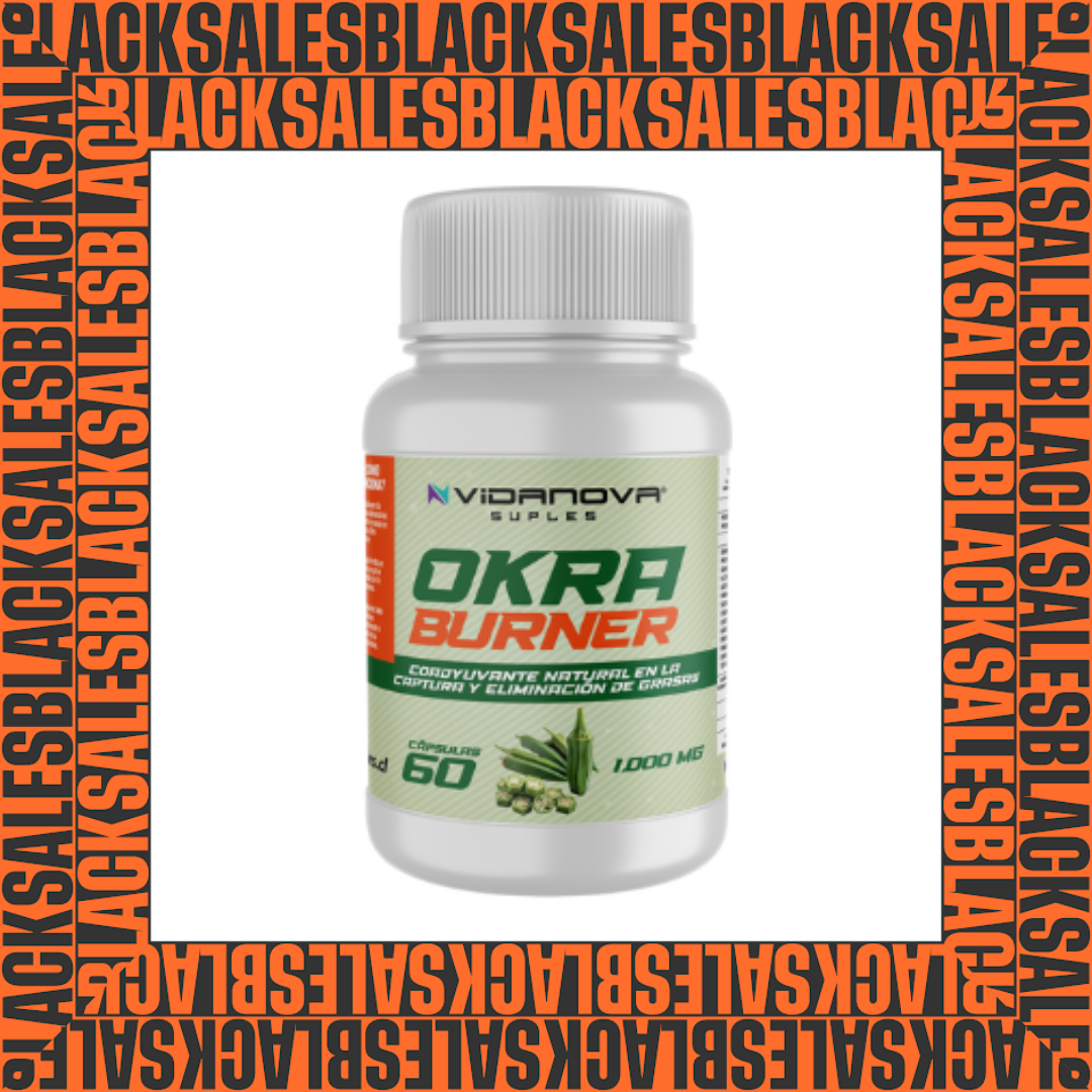 Okra Burner 1000mg 60 Caps