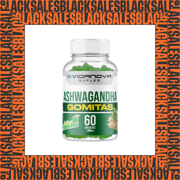 60 Gomitas Ashwagandha 1000mg