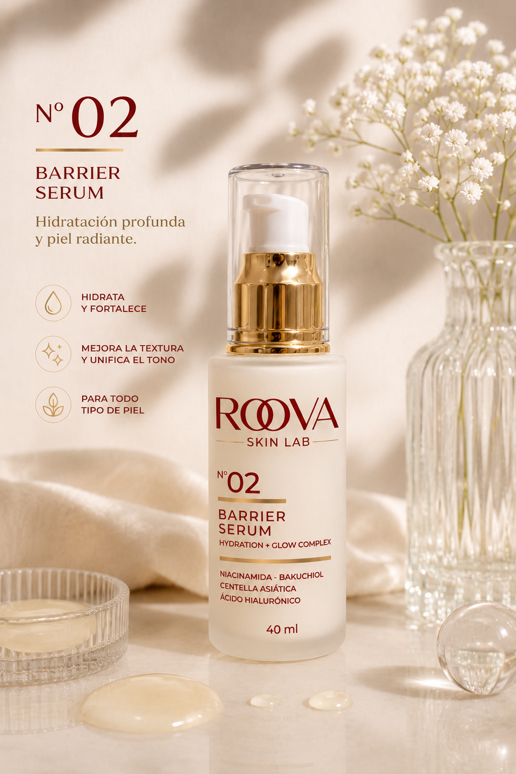 Skin Care Coreano Serum + Gel Limpiador
